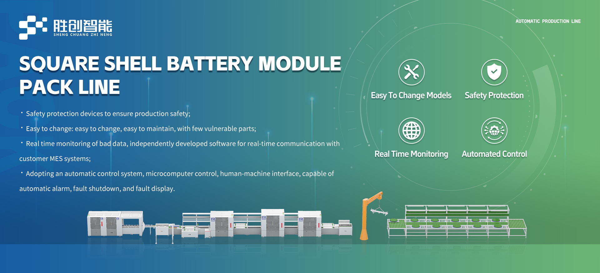 Lithium Ion Battery Spot Welding Machine Semi-Automatic Square Pack Line for Battery Module Assembly and PACK Production