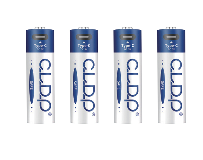 Zn-Ni USB Rechargeable Battery Eco-Friendly, High Energy Density for Smart Remotes, Game Controllers, Electric Toys