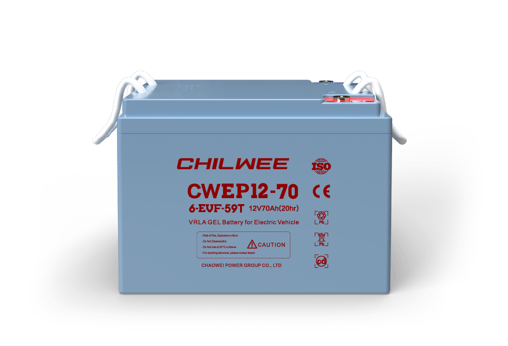 EVF Series VRLA Gel Battery Long Cycle Life High Current Discharge for Electric Vehicles NEW ENERGY