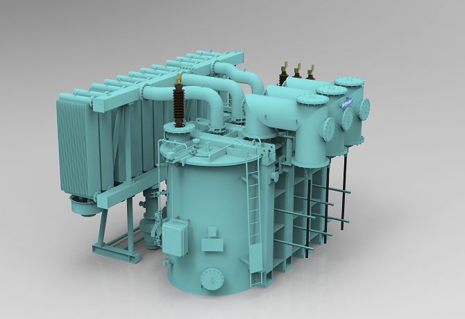 Gas Insulated Power Transformer 110kV/220kV SF6 Insulated Explosion-Proof for Urban Substations