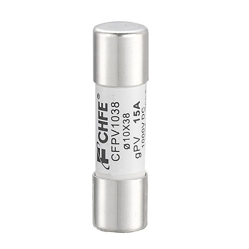 10x38 PV Fuse 1000Vdc 20KA Breaking Capacity Solar Photovoltaic System Protection