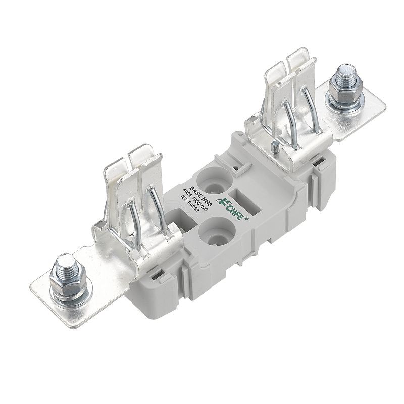 PV NH Fuse Base 1000 Vdc 400A NH00 NH1 NH2 NH3 Size for Solar Inverters and Combiner Boxes