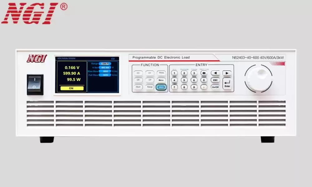 N62400 Series Fuel Cell Testing Programmable DC Electronic Load High Accuracy 0.2V Ultra-Low Voltage Support for Fuel Cell and Hydrogen Energy Testing