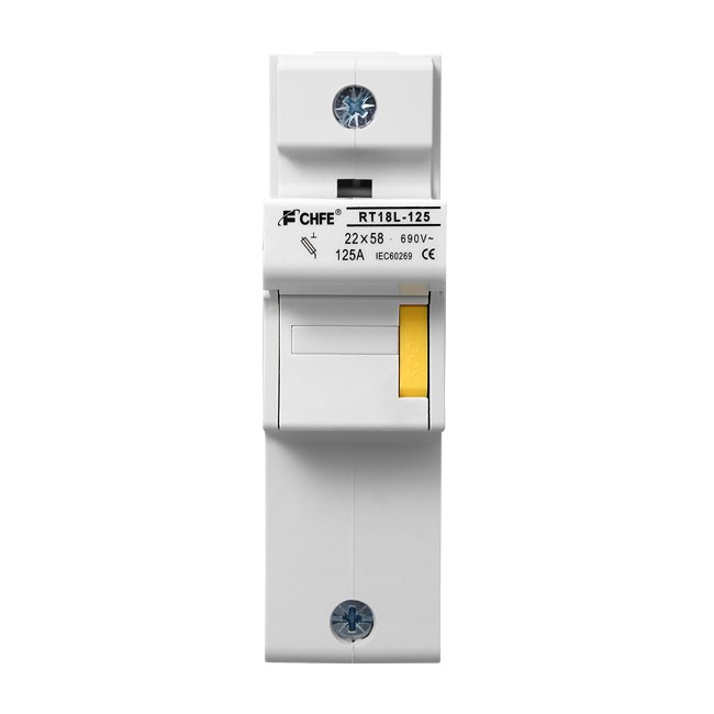 RT18 1P 125A Cylindrical Fuse Holder 690V High-Current Circuit Protection for Industrial & Energy Storage Systems