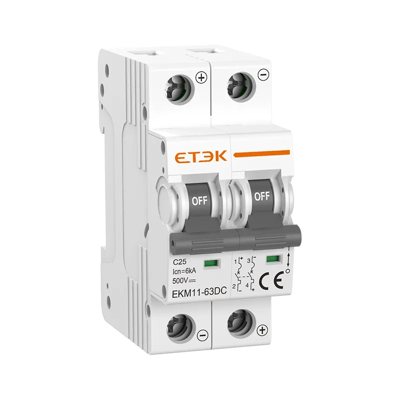 6KA DC MCB for Solar PV System 1P-4P 250-1000VDC Overcurrent Protection for Photovoltaic Systems