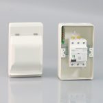NSRP-3/NRC7 RCD Metal Boxes Mild Steel IP40 Wall Mounted Enclosure for MCB RCBO Installation Anson