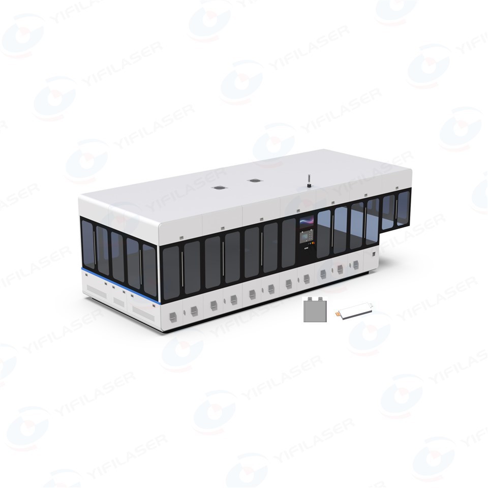 Prismatic Cell Ultrasonic Pre-Welding Machine for Tabs High Precision Vibration-Free Welding for Battery Manufacturing Yifilaser