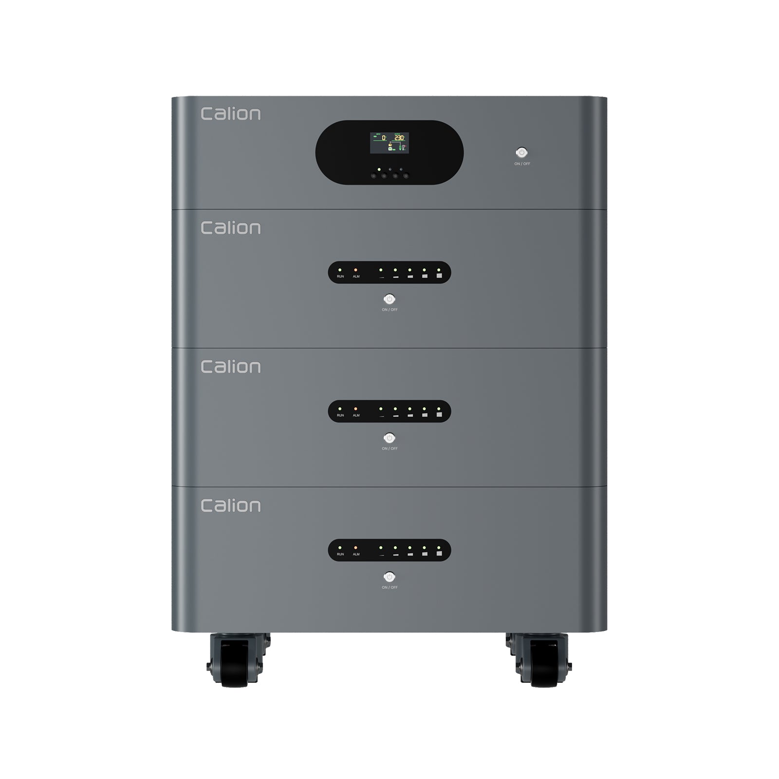 AlI-in-One 51.2V Calion 30.7KWH (3 Module) Stackable Home Energy Storage System with 20ms Fast Switching for Backup Power and EV Charging