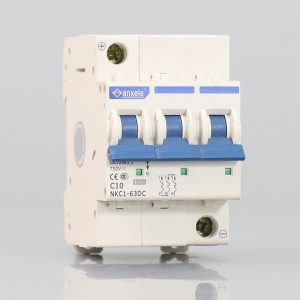 NKC1-63DC 3P/PV Minature Circiut Breaker 63A 1200VDC Arc-Proof Design for Solar Combiner Box & PV Systems Anson