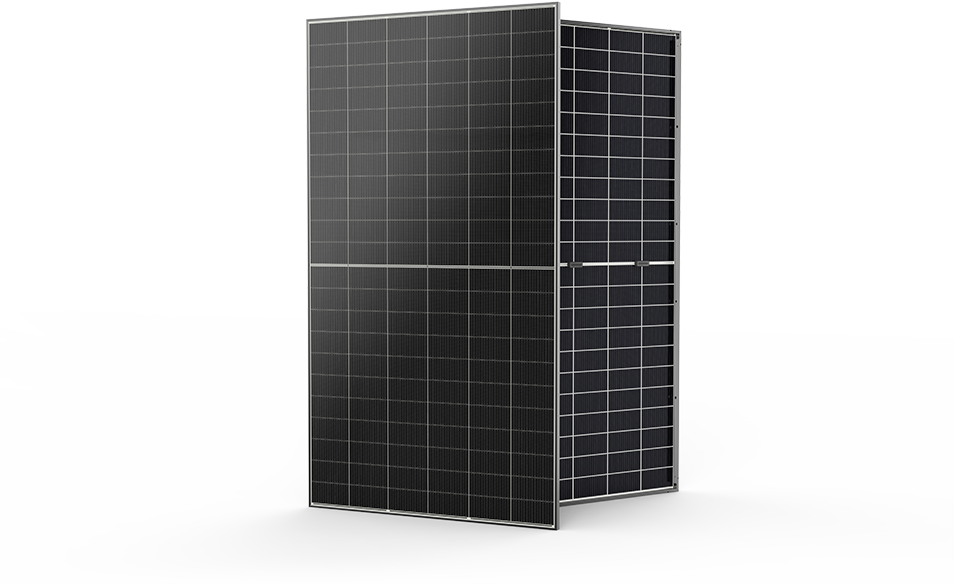 690-700W N-HJT 66 Half Cell Bifacial Module 132 HALF-CELL 2384x1303x35mm Ground Mount