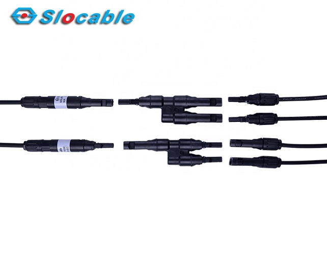 MC4 PV Branch Connectors 50A 1000V/1500V IP68 Waterproof Solar Panel to Inverter Connection
