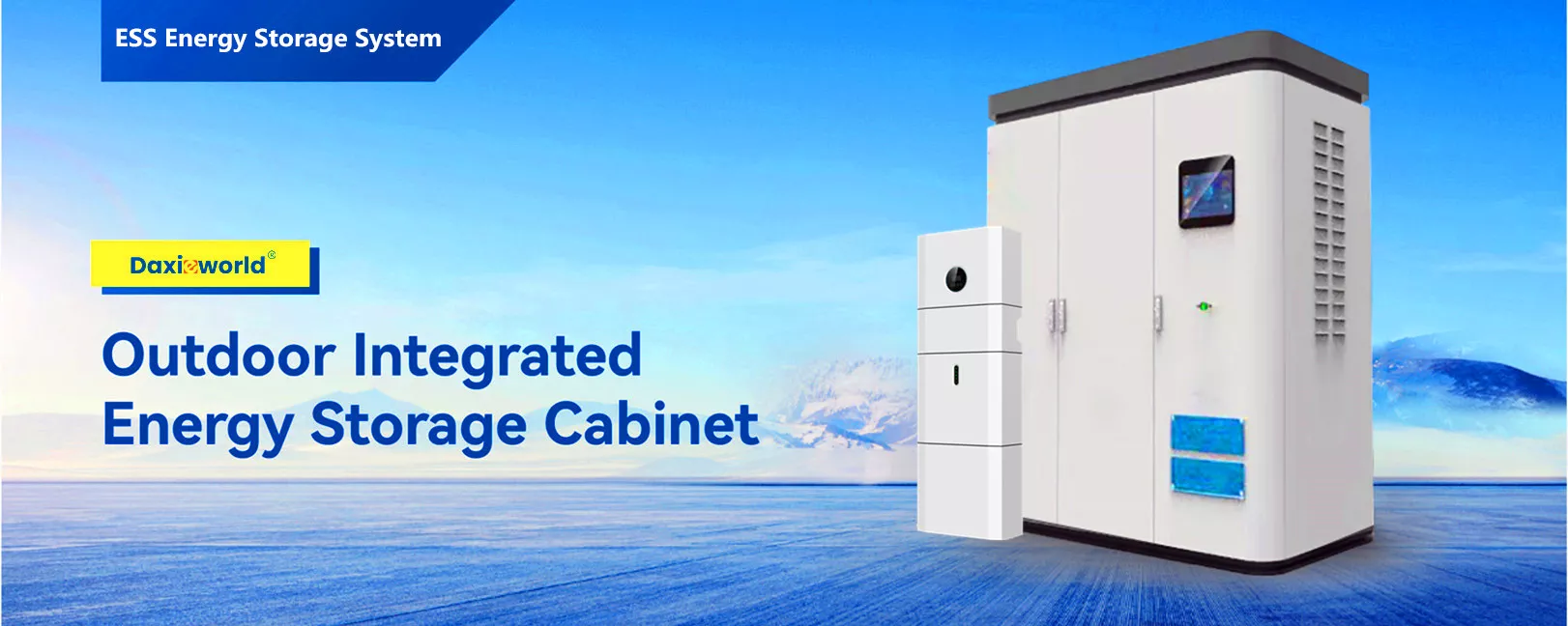 ESS Solar Storage System Higher Efficiency Maximum Usable Capacity Single/Three Phase Off-Grid Backup Power Solution