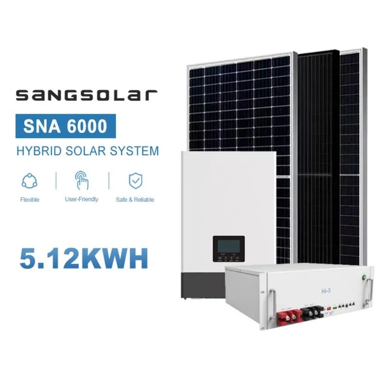 6KW 12KW 18KW Storage 10kw Complete Off-Grid Solar Battery System Lithium Ion MPPT Monocrystalline Silicon for Home Use Sangsolar