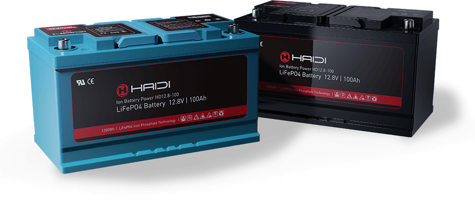 RV & Golf Batteries Lithium-Ion LiFePO4 >2,000 Cycles Long Lifespan for RV Marine Solar Applications