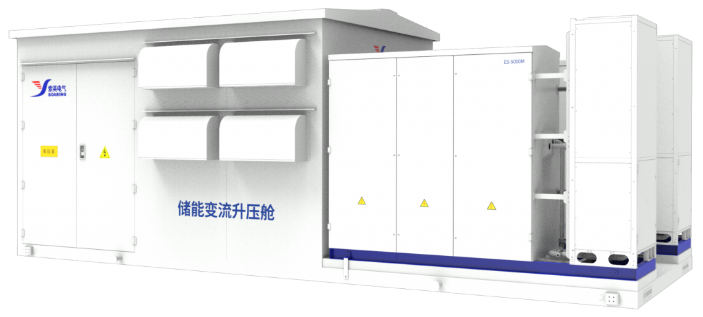Converter Boosting Cabin for Energy Storage 7000kVA/5000kVA/6900kVA High Efficiency 98% -40~60℃ Operation Soaring