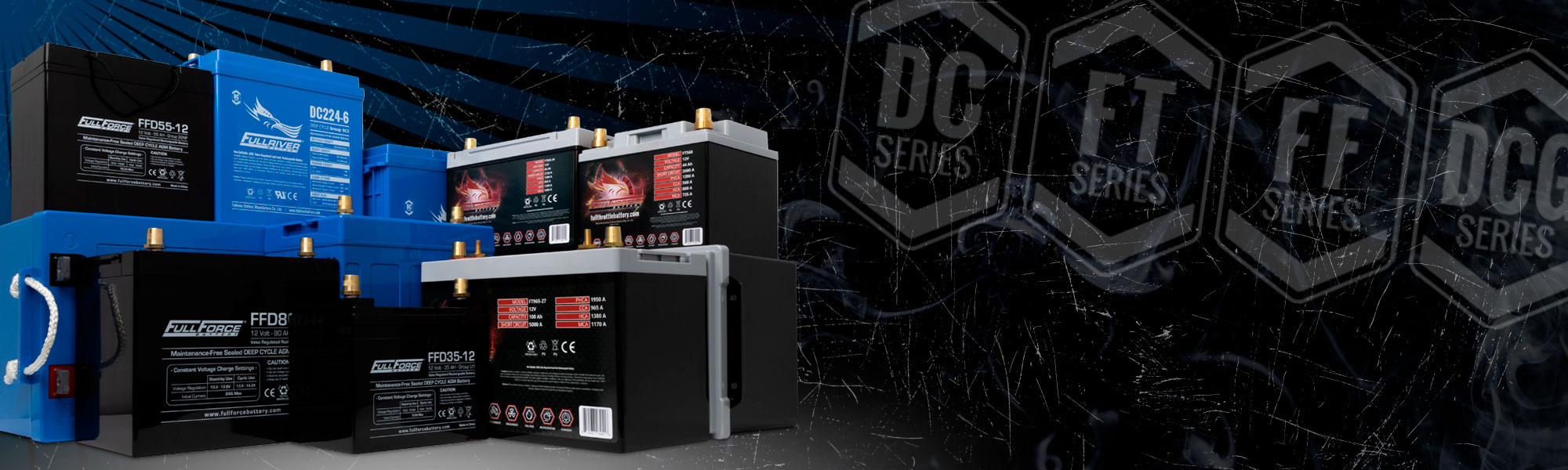 HGHL High Rate AGM Battery 20% Higher Energy Density for Renewable Energy Storage Fullriver