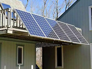 Balcony Solar Bracket case4