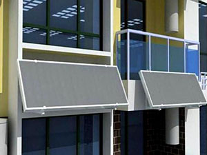 Balcony Solar Bracket case3