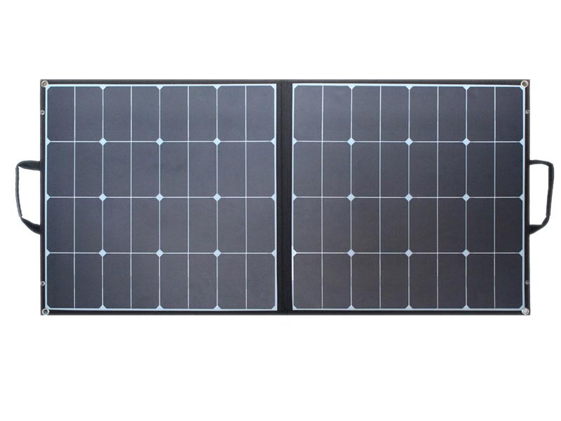 100W portable solar folding plate 1