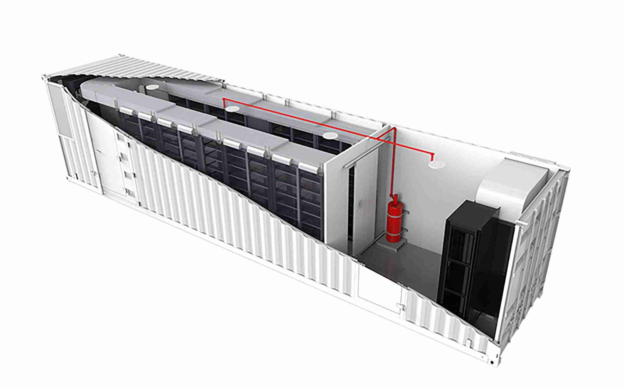 Containerized BESS 500KW/1MWH Solar Plant