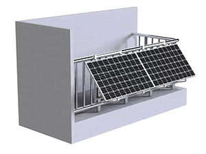 Balcony Solar Bracket case1