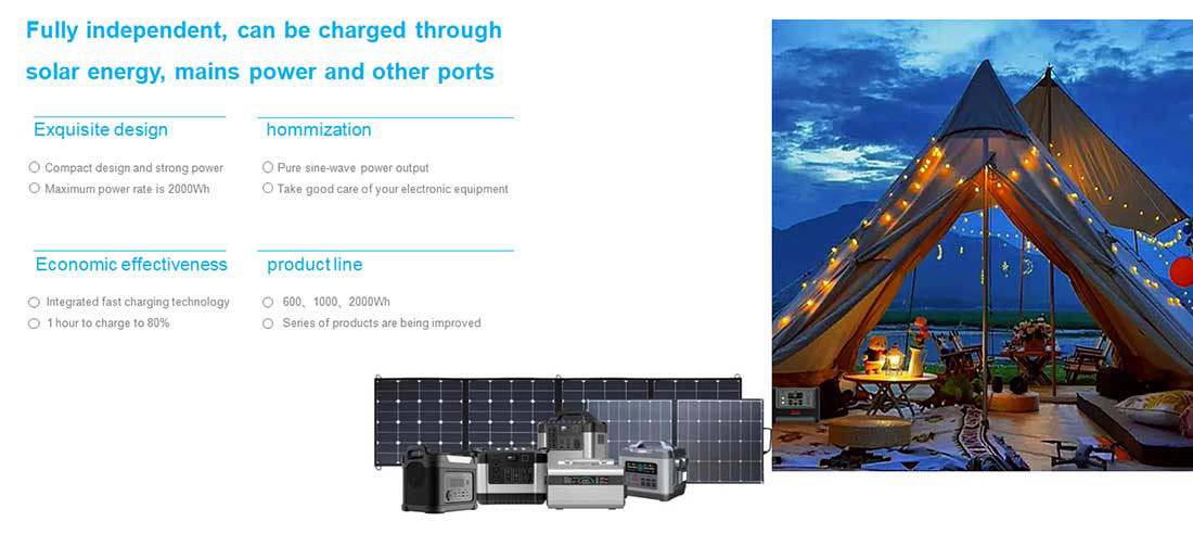Portable PV Energy Storage Battery System(ESS) solution