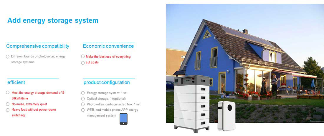 Photovoltaic power generation(PV) System Add Energy Storage Battery System Solution