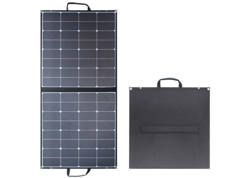 100W portable solar folding plate 2