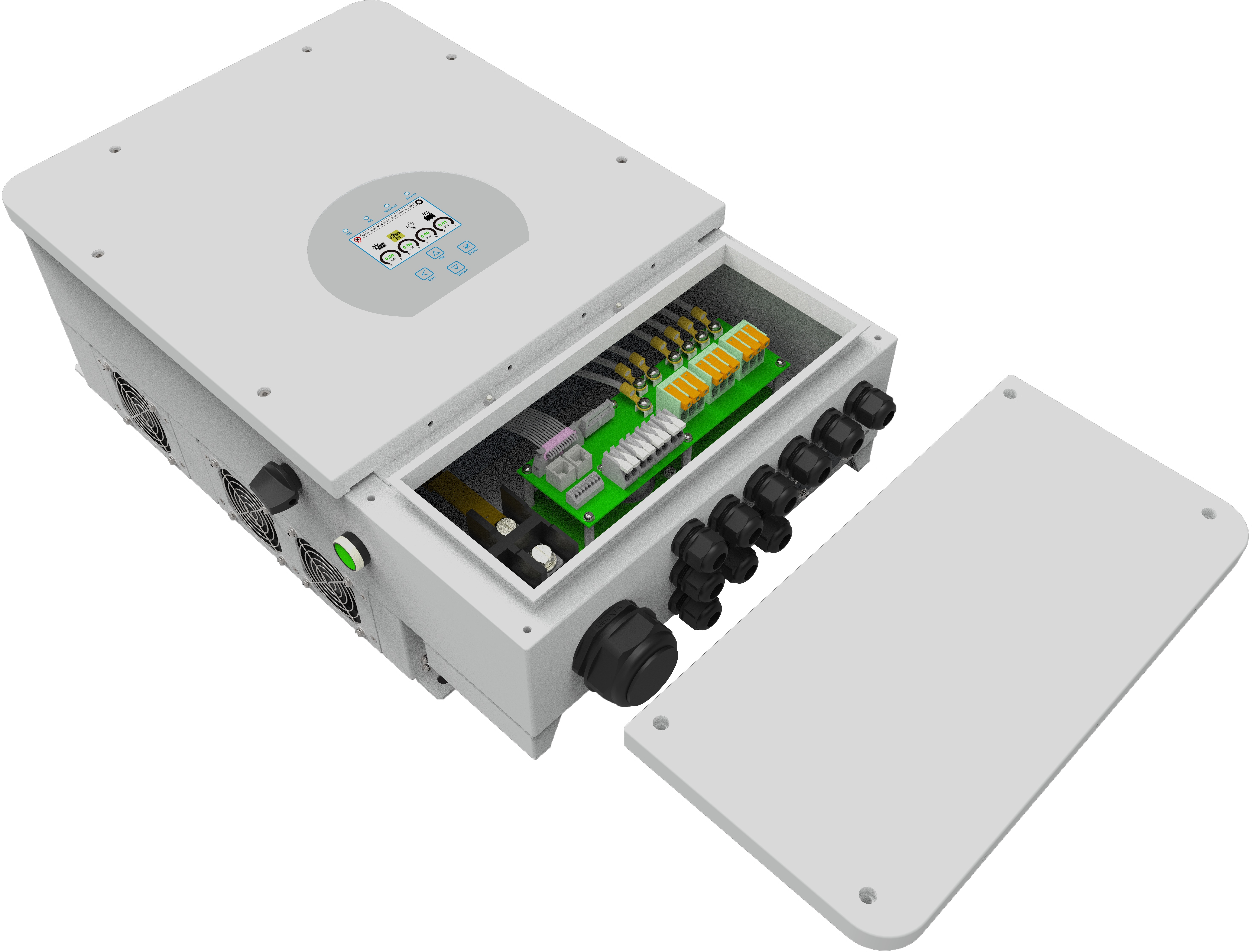 Deye SUN-12K-SG04LP3-EU Hybrid Solar Inverters 12kw 10kw 8kw 6kw 3 Phase MPPT Solar Inverters
