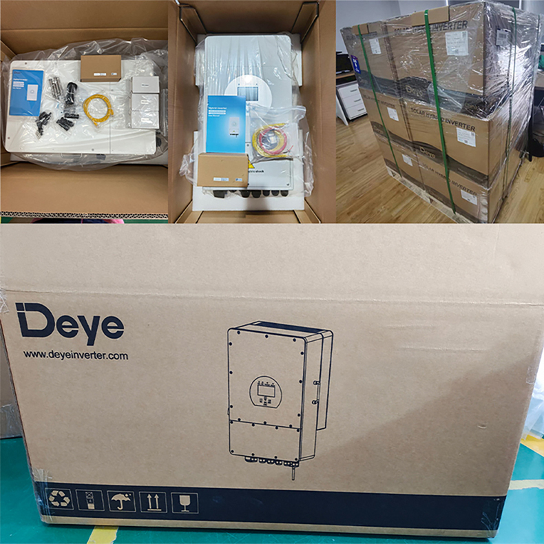 CE Approved Deye Solar Inverter 2 MPP Trackers 8kw 10kw 15kw 20kw Hybrid Solar Inverter for High Voltage Inverter