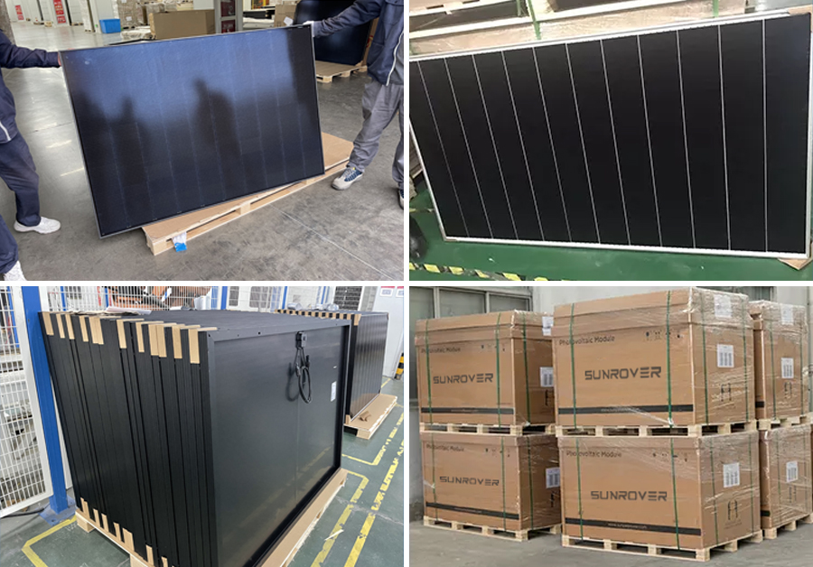 monocrystalline shingled solar modules
